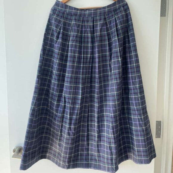NWT Tartan Maxi Skirt - Picture 1 of 4